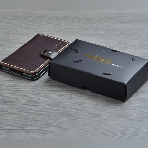 Keylett Leather Wallet, RFID, Black, NWT - Picture 8 of 8